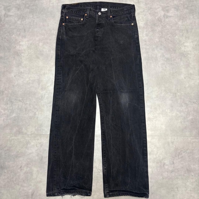 リーバイス501 W33 ブラックデニム 黒 Y2K 00s 21081