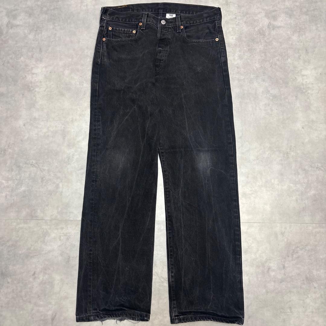 リーバイス501 W33 ブラックデニム 黒 Y2K 00s 21081