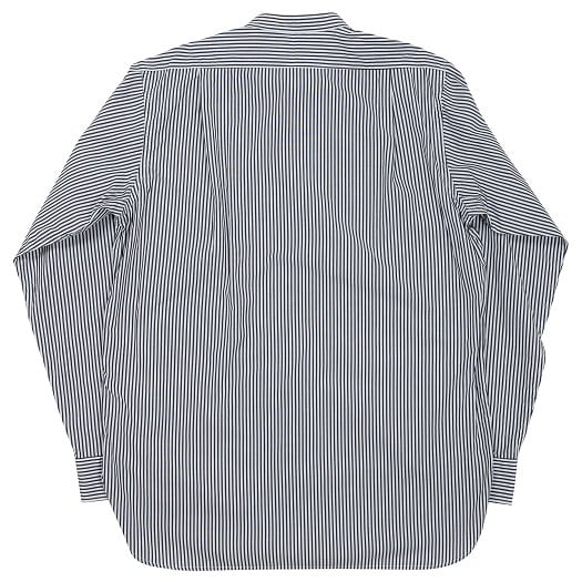 WORKERS(ワーカーズ)～Band Collar Shirt Stripe Poplin～ | Amboy