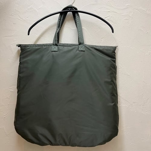 YAECA ヤエカ LIKE WEAR ナイロン ヘルメットバッグ カーキ 【代官山09 