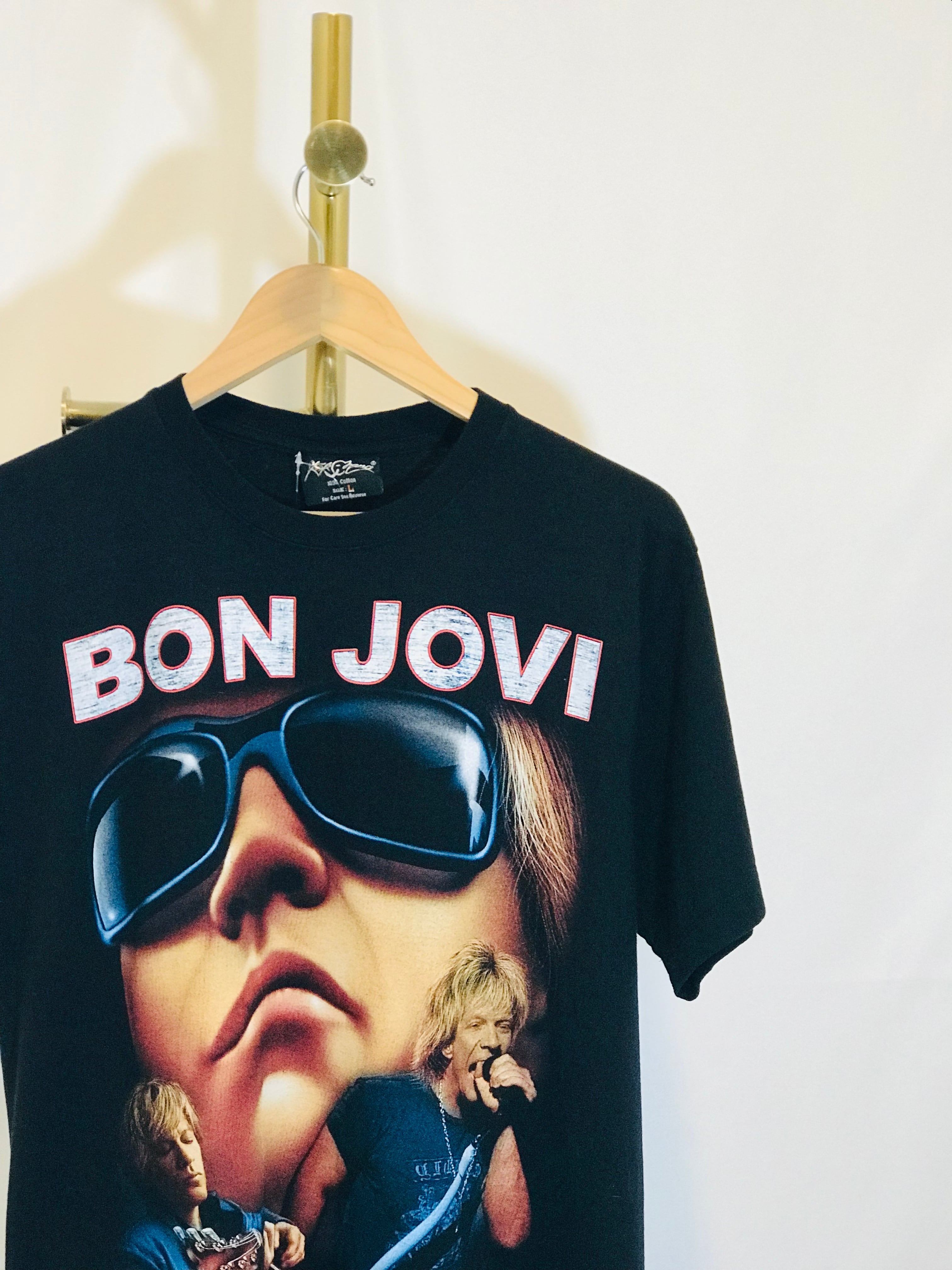 BON JOVI ボン・ジョヴィ バンドTシャツ バンT サイズL 20220610 ...