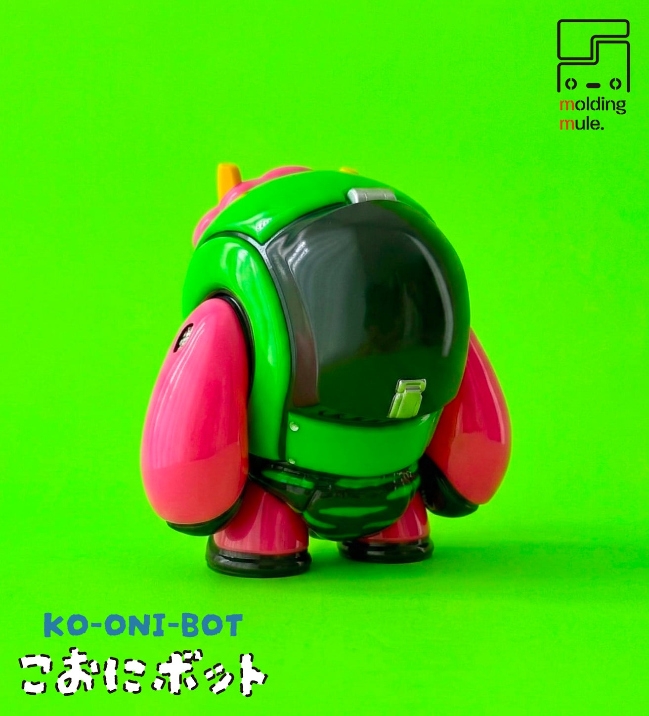 こおにボット 3号どくどくカラー (3rdフルカラー) ソフビ こおにボット3号 どくどくカラー (3rdフルカラー) | molding mule.
