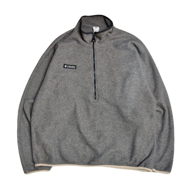 USED 90s Columbia Half-zip Fleece Jacket -Large 02438