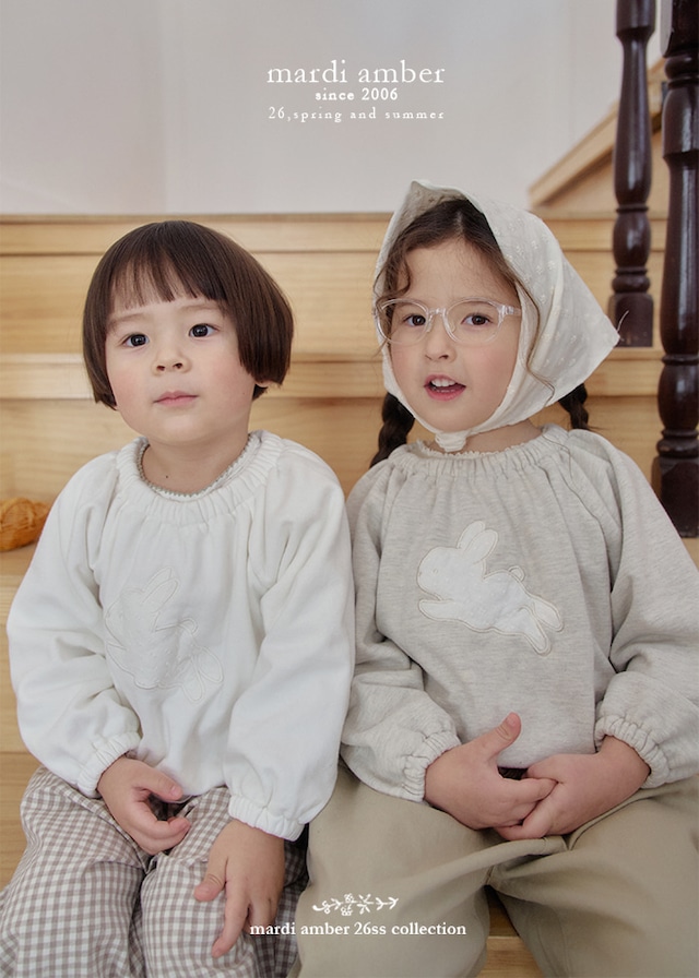 【取寄】mardi amber|hopping sweatshirt|ホッピングスウェット|S-2XL|kids|26 spring