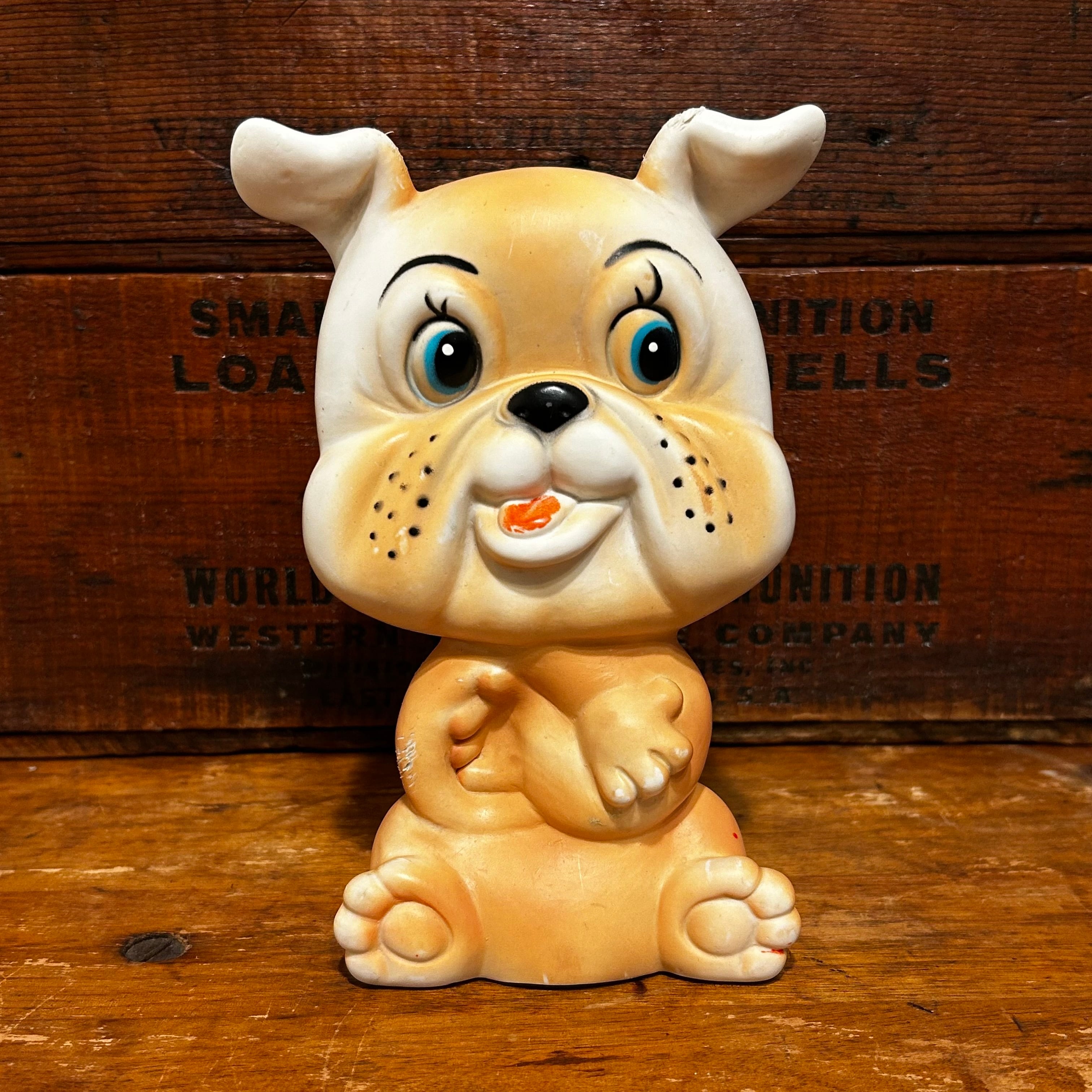 ヴィンテージ ブルドッグ スクイーズ ラバードール ブルドッグ D-291