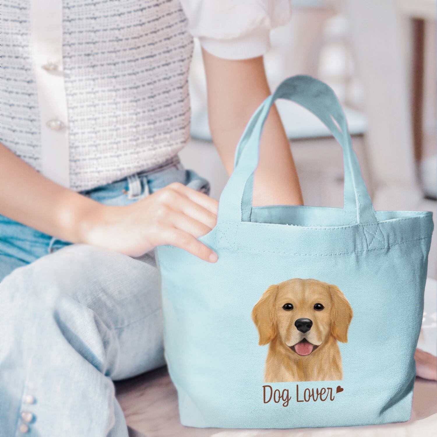 2way　ポシェット　ミニバッグ　ゴールデンリトリバー　犬　あみぐるみ　一点もの 2way ポシェット ミニバッグ ゴールデンリトリバー 犬 あみぐるみ 一点
