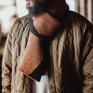 マルチストライプソフトパイルニットタイ 224177