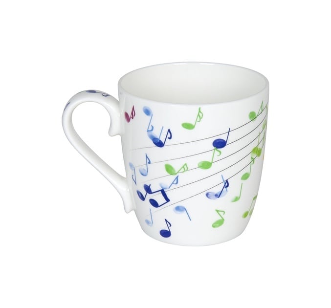【KN0B01120572300】 Music Flying Notes   Mug (BC) - 詳細画像1