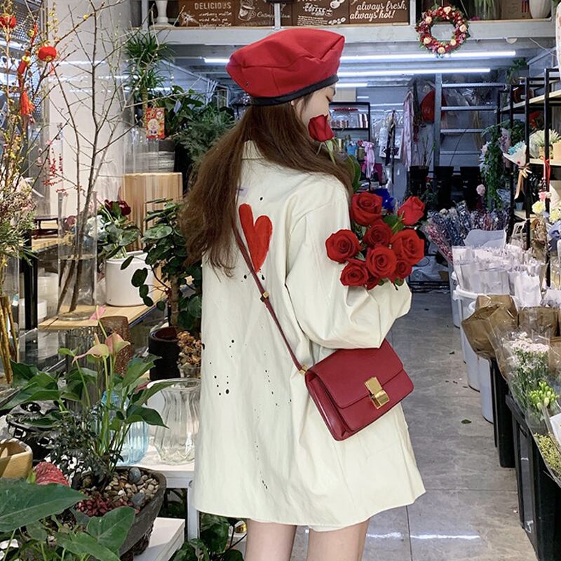 カジュアルジャケット スプリングオータムルーズ ストリート 春物 秋物 スーパーモール69637695495