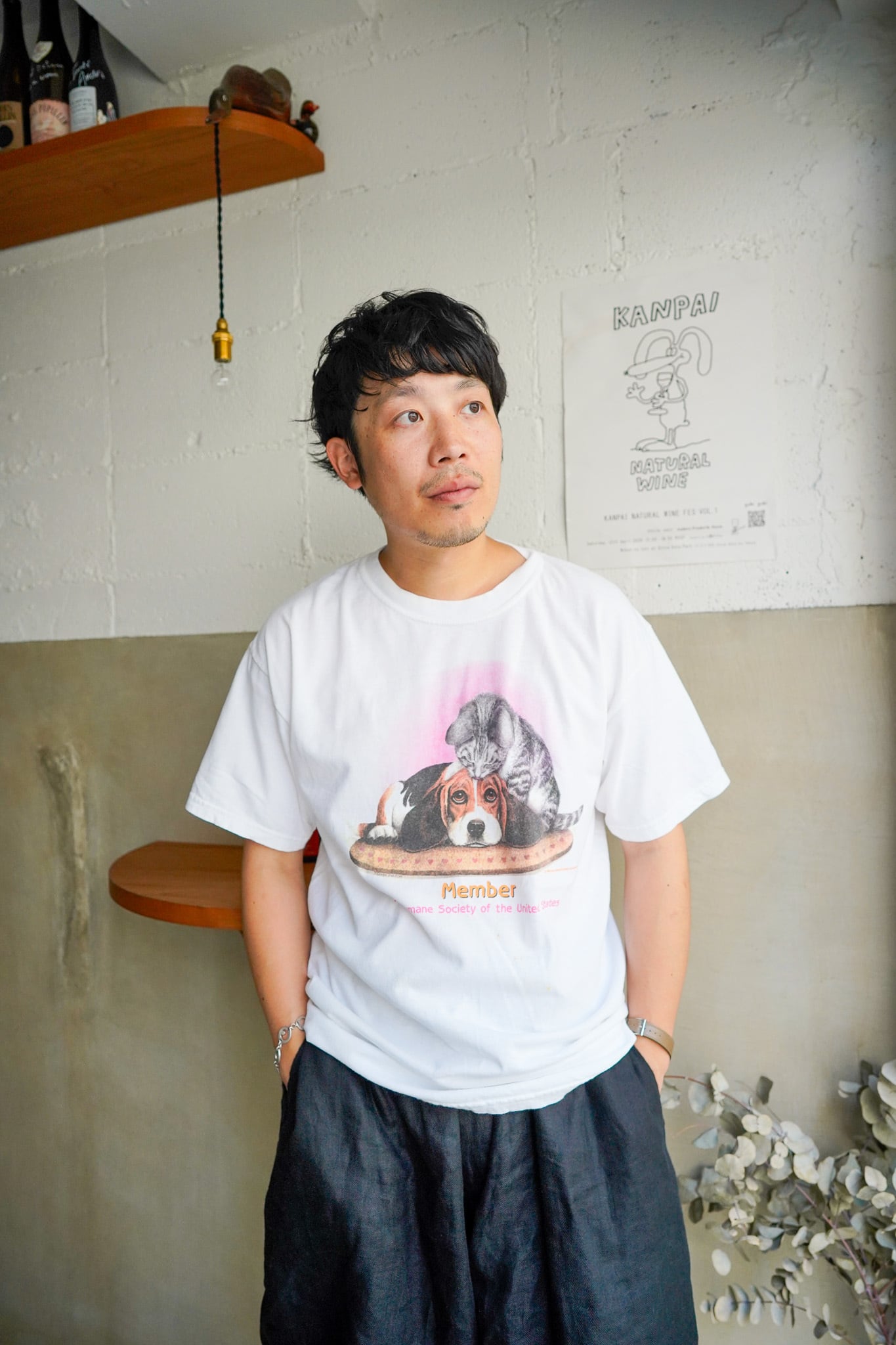 【1990s】"Gildan" The humane Society of the United States Charity T-Shirts / 6-197