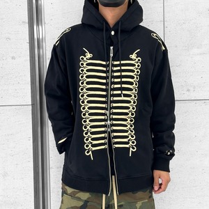 【MIDNIGHT STUDIOS】PARADE ZIP UP HOODIE