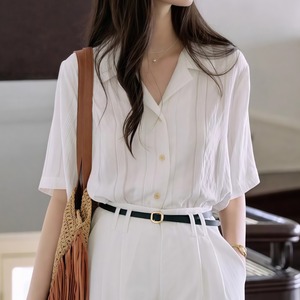 ボックスシルエット レギュラーカラーシャツ U0498