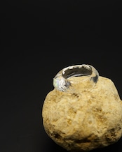 SENTE - LUMIEF OPAL:Rough Ring Main Color: White:12.5号(0.24 ct)
