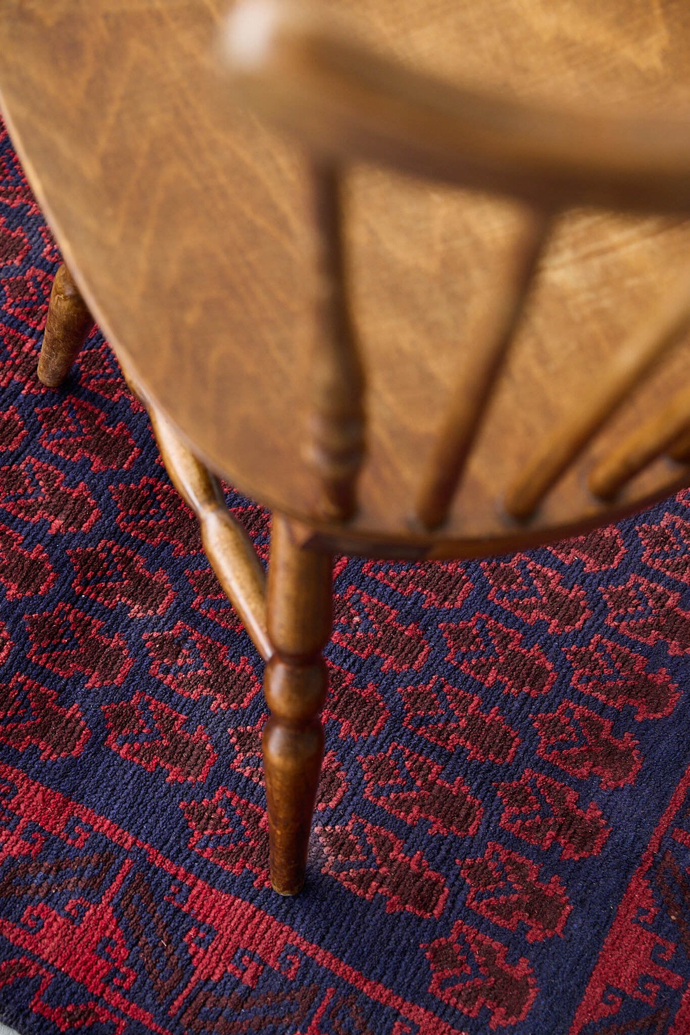 No.183 ヴィンテージラグ トライバルラグ バルーチ族 ウール（135×88cm