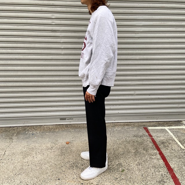 『送料無料』Champion 80s USA製　リバースウィーブ　三連　トリコ　スウェット