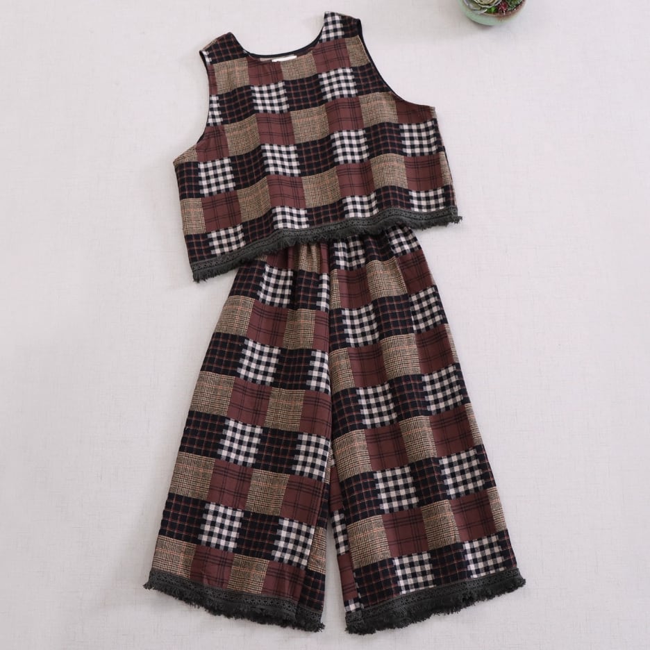 Atelier G.G アトリエジジ 19ハーフsize ボルドーの娘(ワンピース