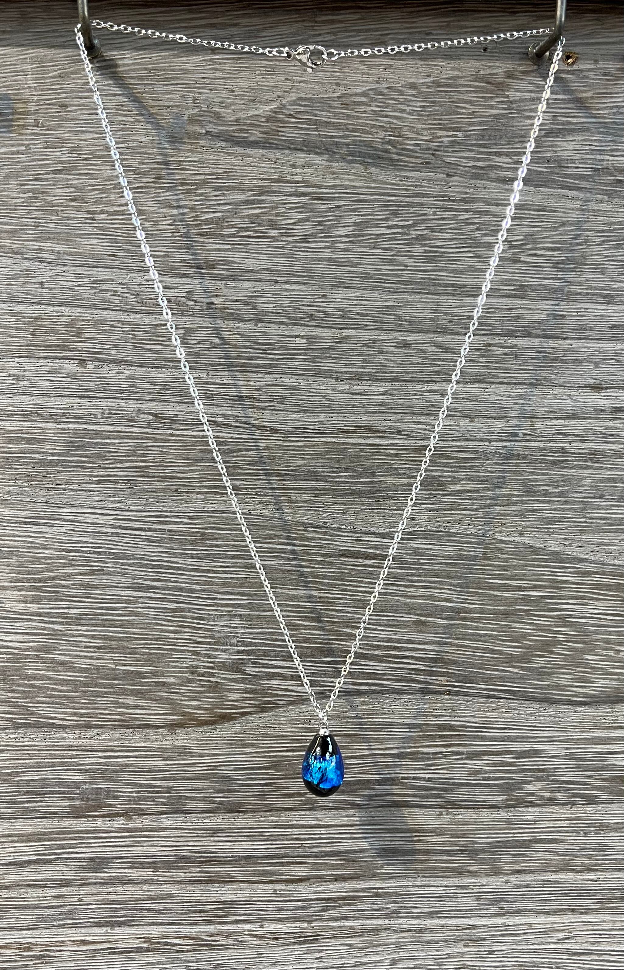 雫型ホタル石ネックレス(L) | SANBASHI 平和通り