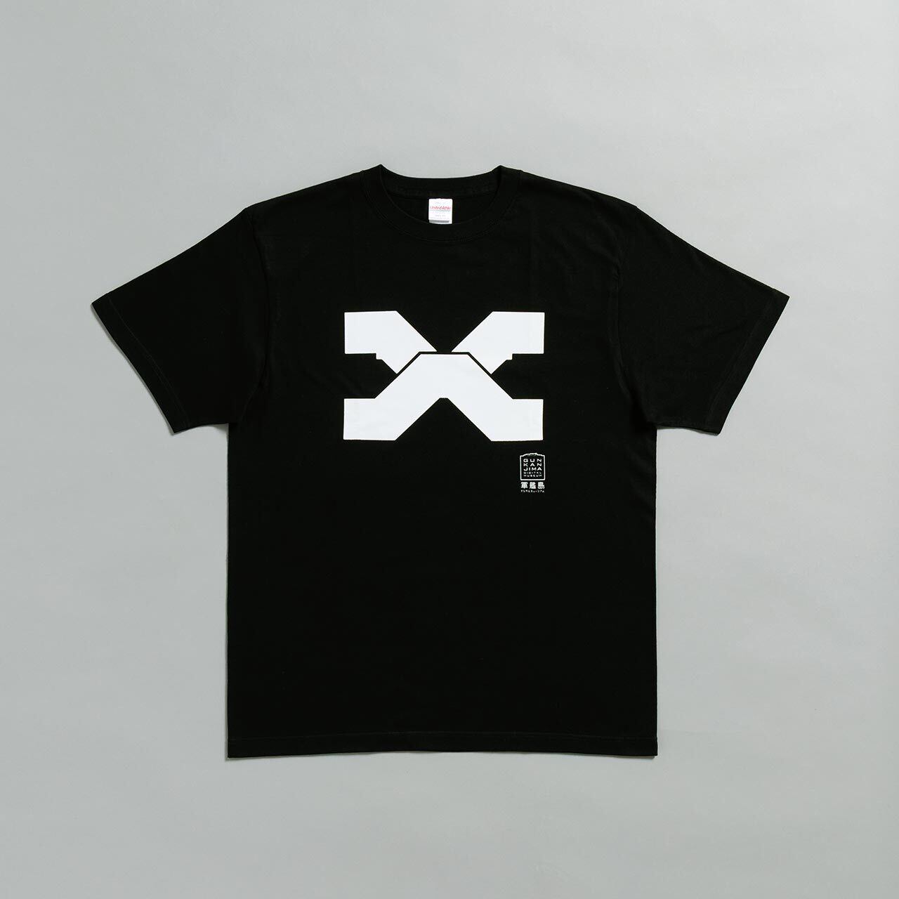 X階段 黒 半袖Tシャツ | Gunkanjima Shop