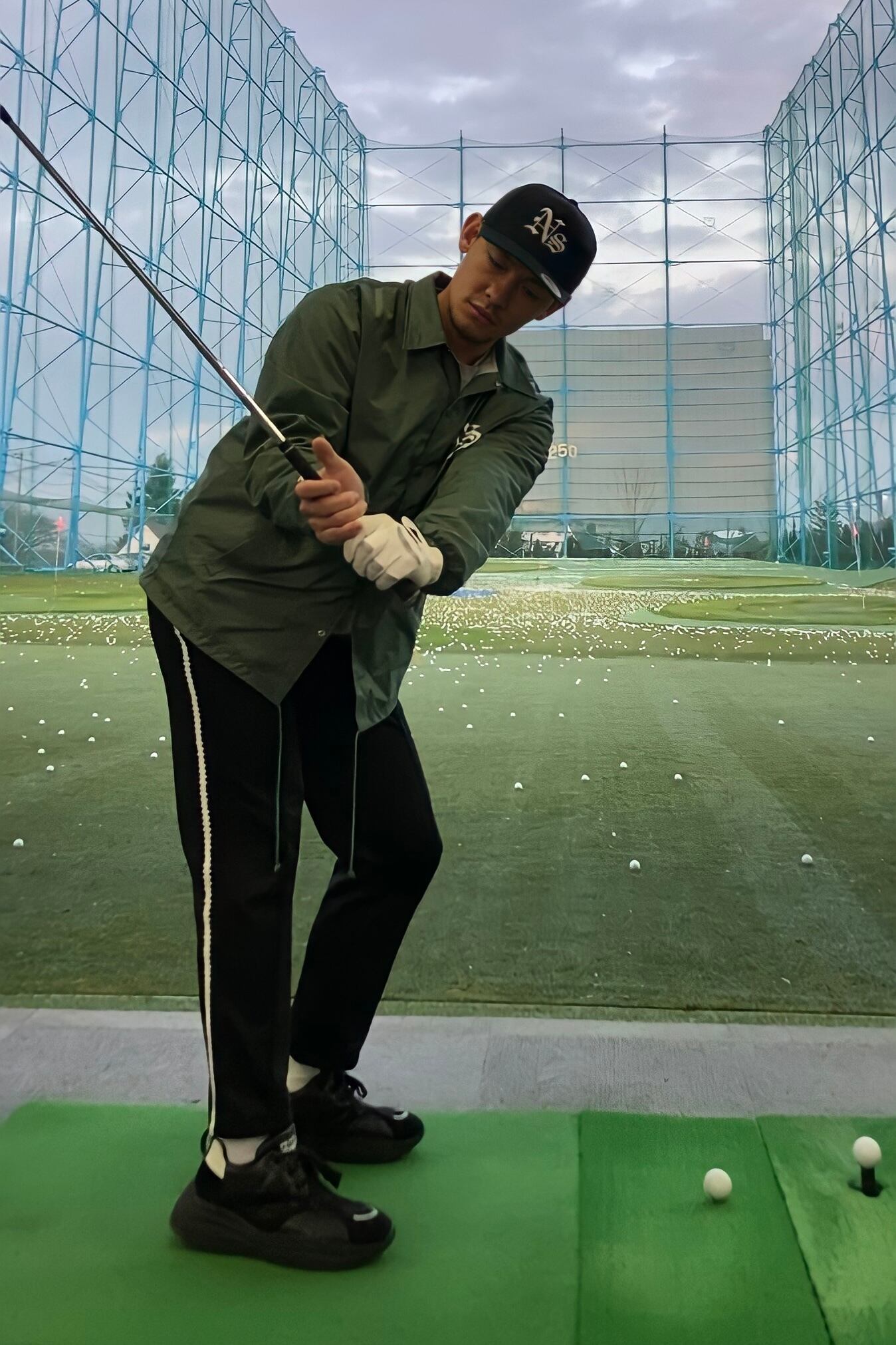 NS BIG LOGO CAP BLACK | NOSHANK CLUB