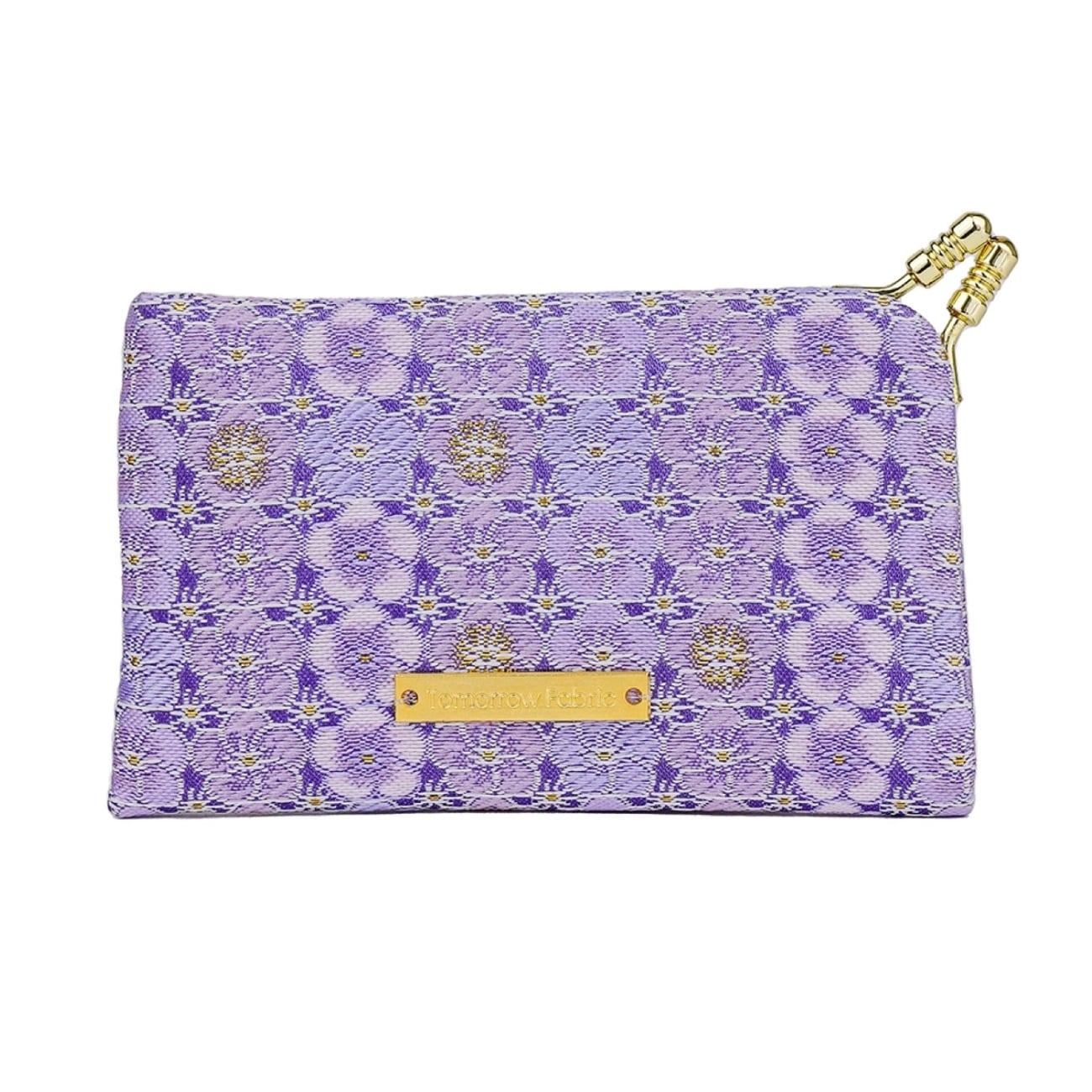 西陣織ミニ財布(カードケース) UME / NCC10 | Tomorrow Fabric