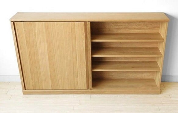 下駄箱 無垢材 職人手作り 木製 アンティーク