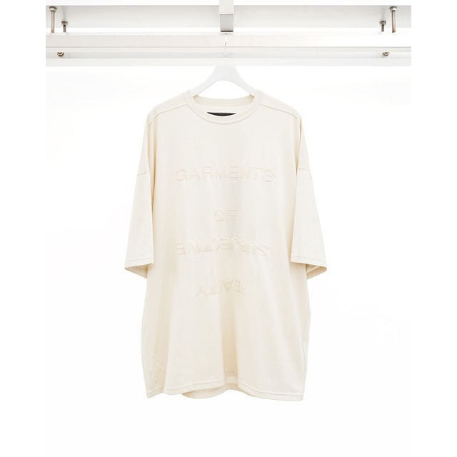 [A.F ARTEFACT] (エーエフアーティファクト) ag-13070-1 Jumbo Tee (Stone)
