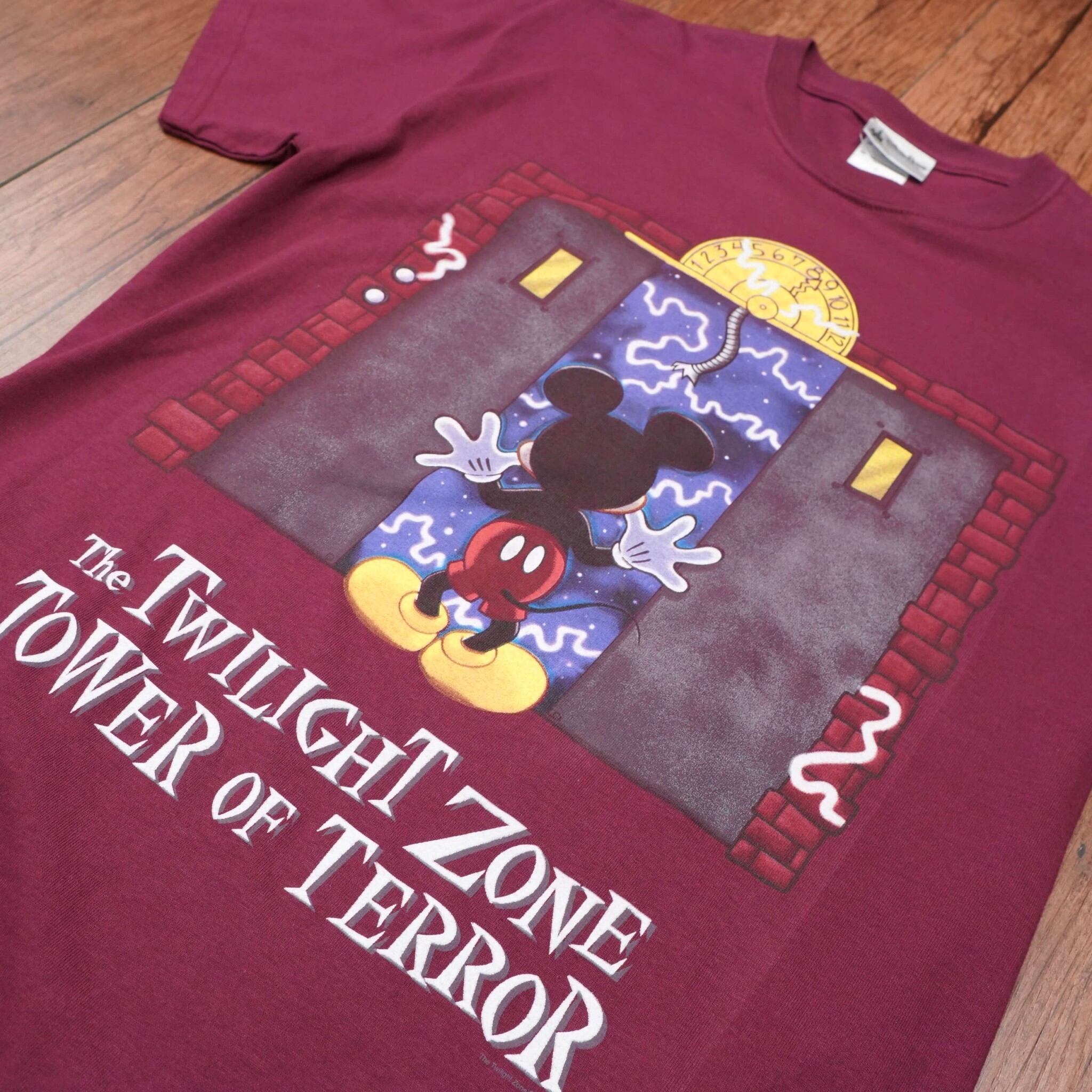 ディズニー タワーオブテラー Tシャツ ヴィンテージ  ミッキーマウス