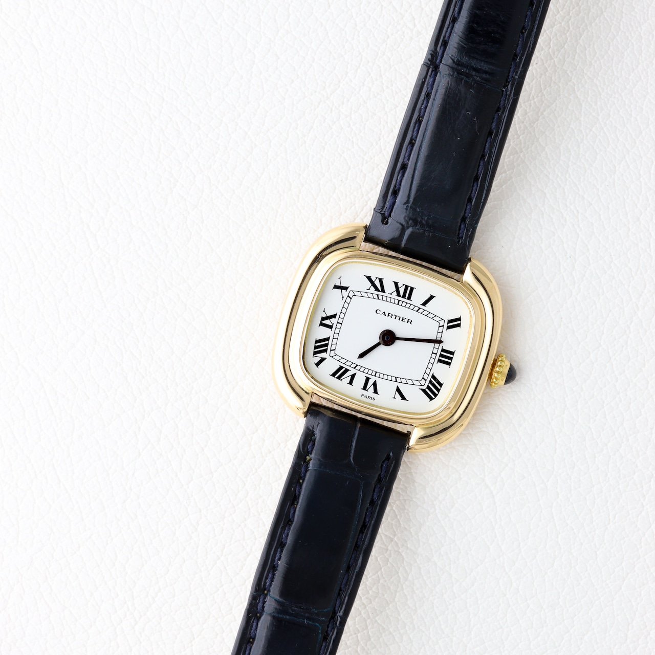 カルティエ ゴンドーロ スクエア SM Paris文字盤