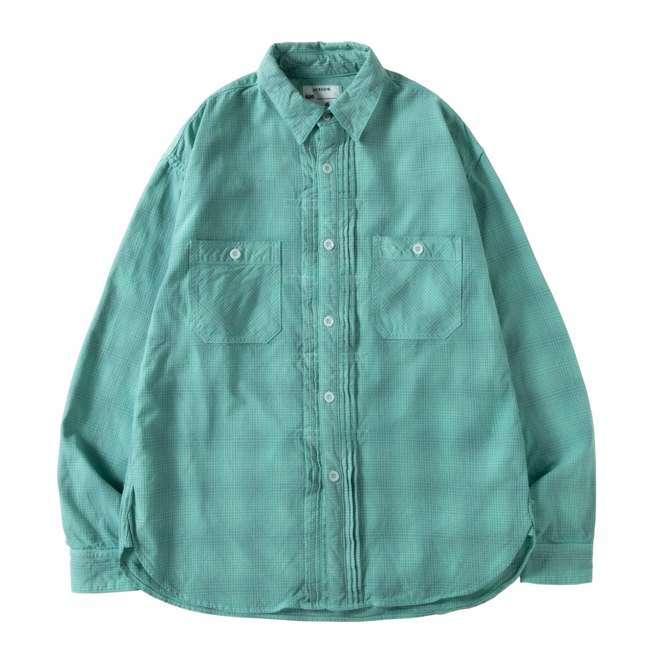 OVER DYED CHECK SHIRTS