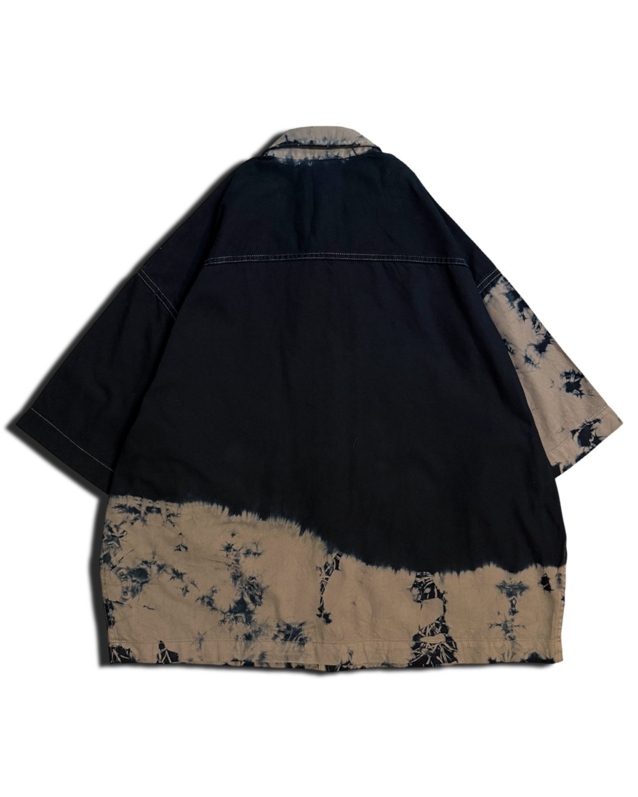 【数量限定販売】黒染めツイルワークシャツ　ツチノコ
