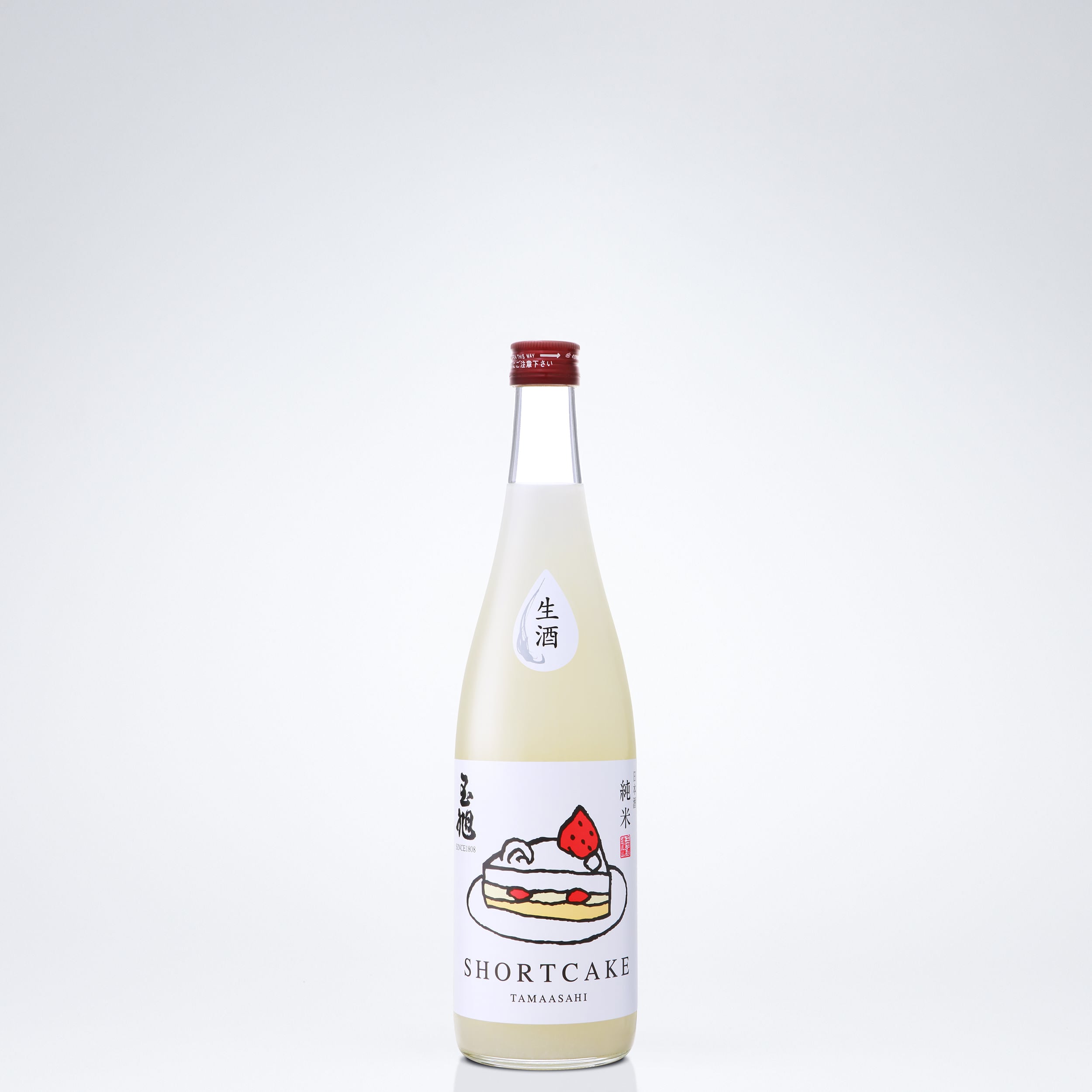 【生酒】純米 SHORTCAKE（720ml）