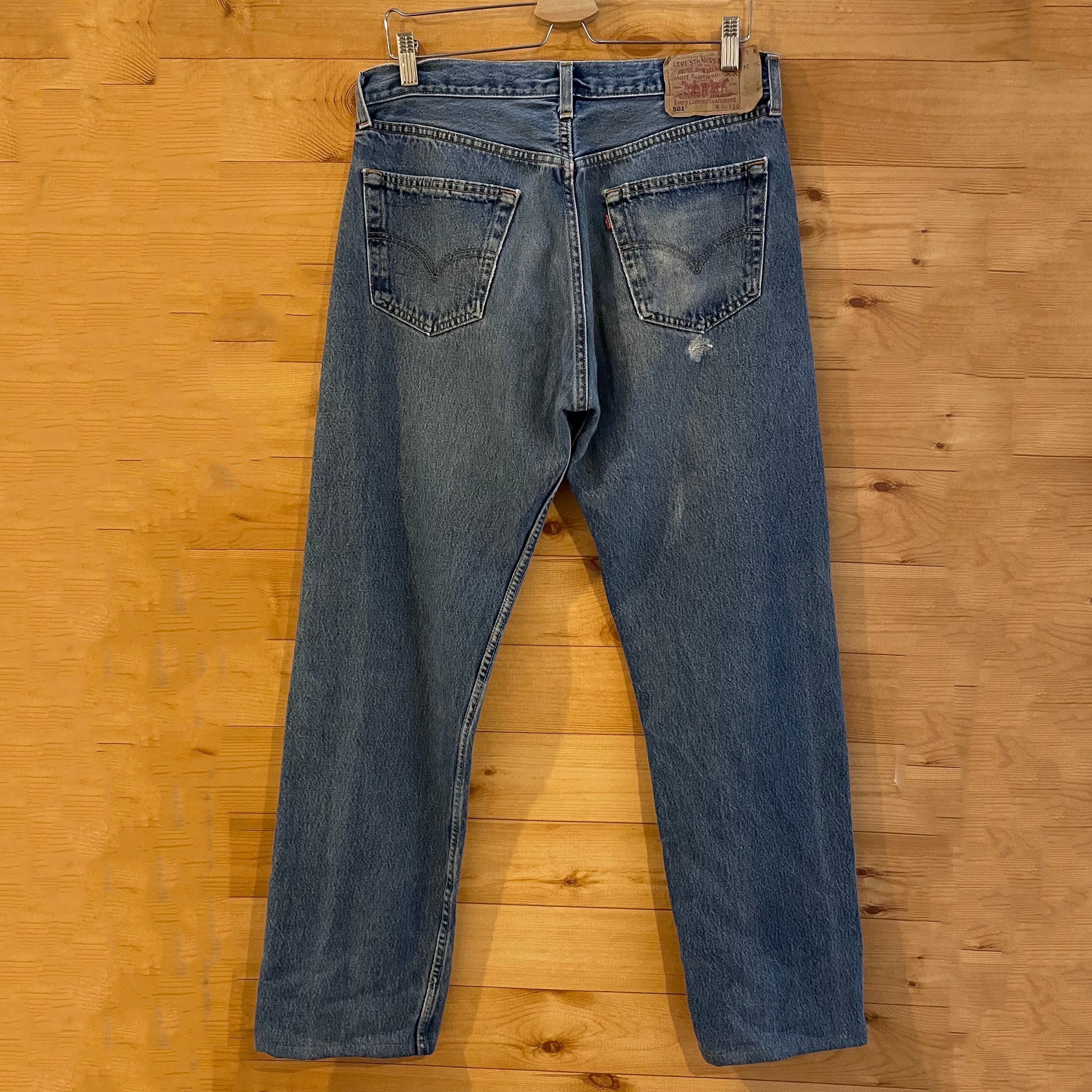 【LEVI'S】 90s UK製 501  デニム ジーンズ W38 EU