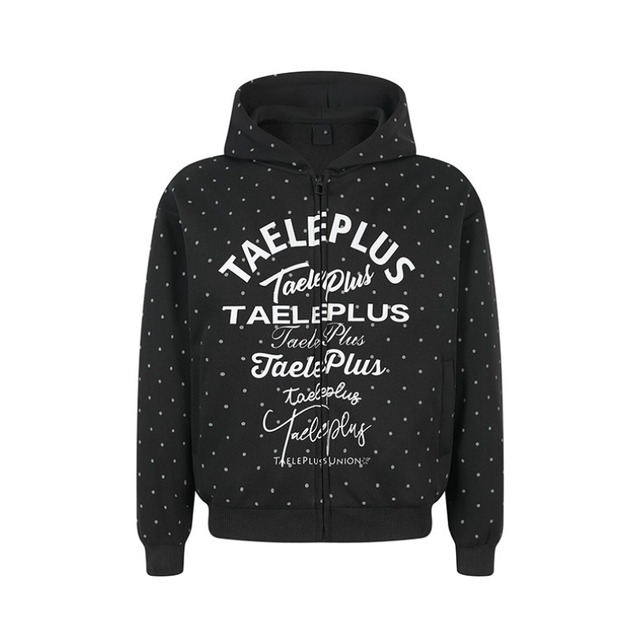 dot logo sweat zip-up hoodie　ドットロゴスウェットジップアップフーディー　J1703