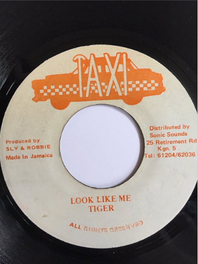 Tiger（タイガー） - Look Like Me【7inch】