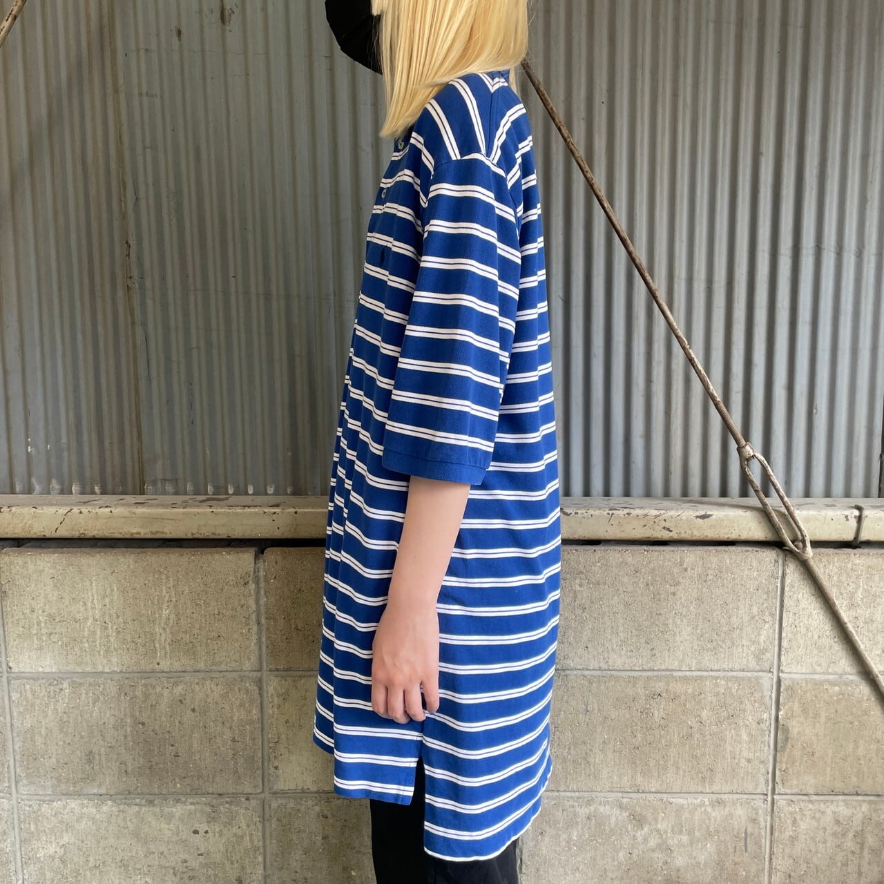 POLO GOLF Ralph Lauren ポロゴルフ ラルフローレン 鹿の子 ボーダー
