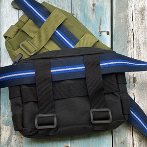 ＃MILITARY / モデル名：ミリタリー　横向き距離計＆アイテムケース（カーキ）