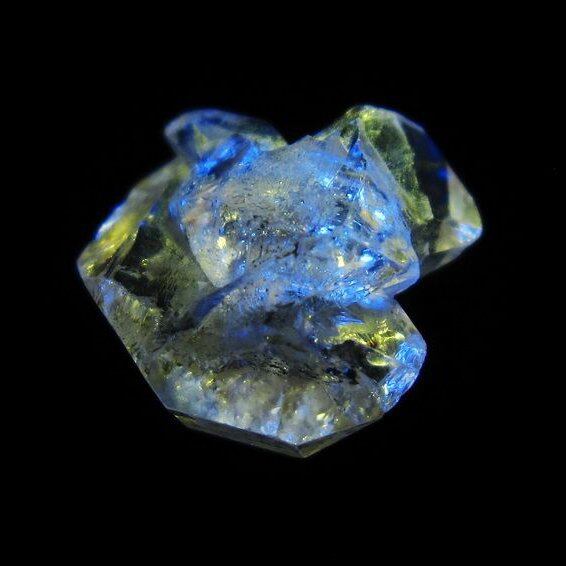 オイルインクォーツ 原石 石油入り 水晶 171-5096