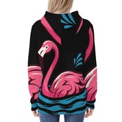Women's All Over Print Hoodie Swim 4623