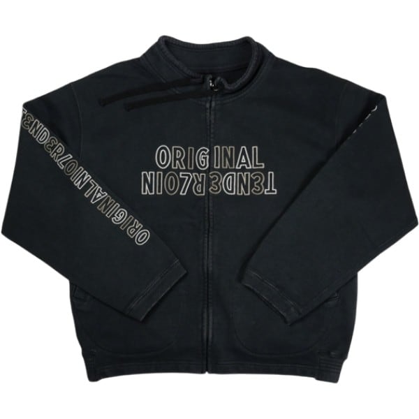 Size【S】 TENDERLOIN テンダーロイン MOCK NECK SWEAT ZIP UP BLACK