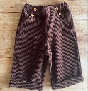 【先行〆9/15 23:59 5%OFF】2630 corduroy pants / ANNESHIRLEY