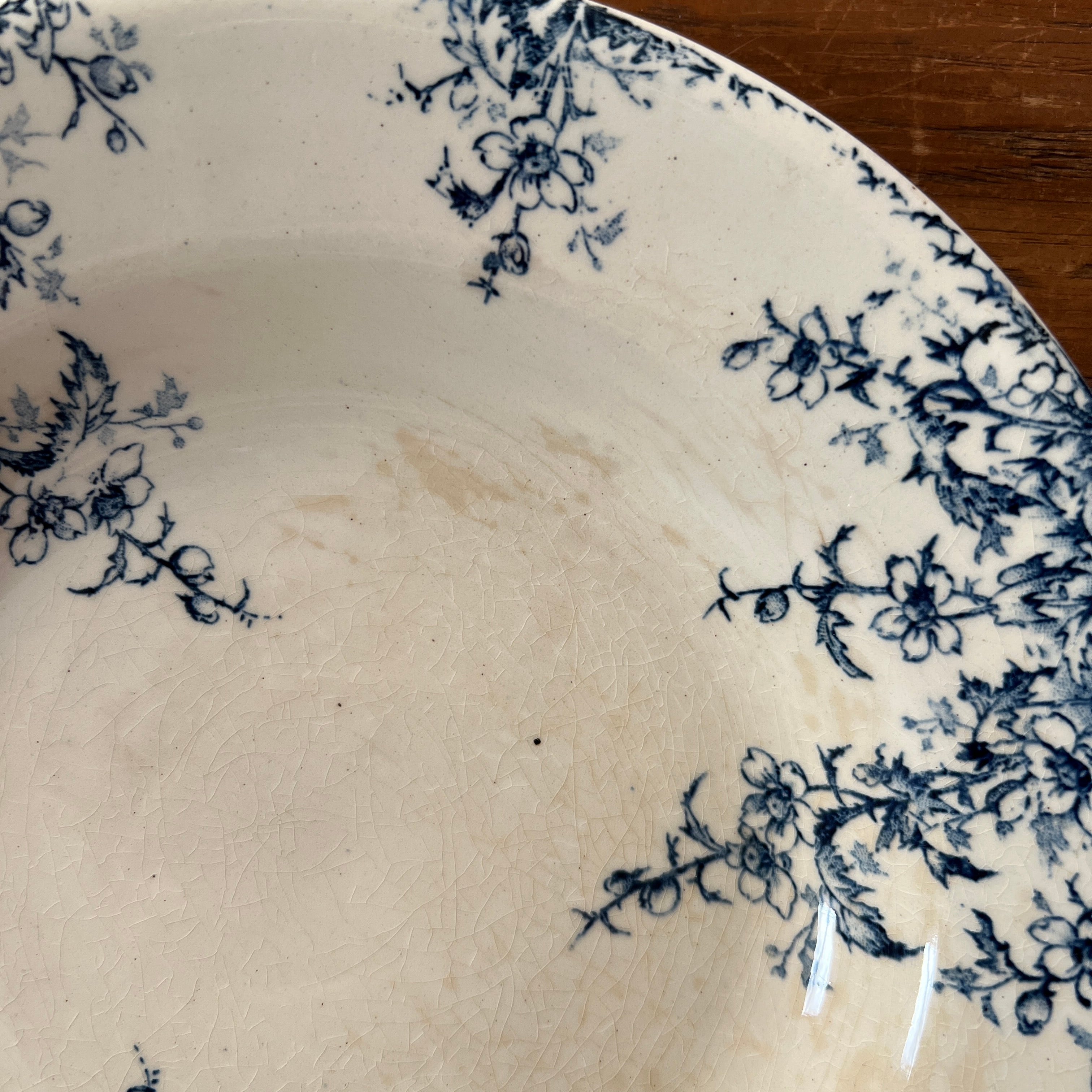 人気のジアン スープ皿（E） アンティークプレート フランスアンティーク