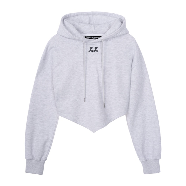 [rest & recreation] RR ARROW POINT HOODIE - LIGHT GREY 正規韓国ブランド 韓国ファッション 韓国代行 rest recreation レストアンドレクリエーション restrecreation