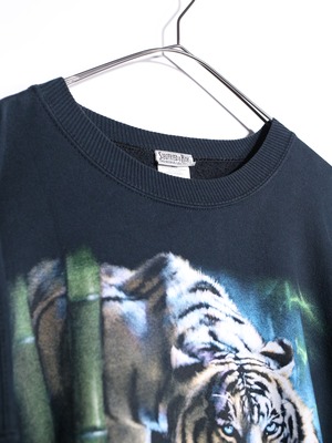 “SIEGFRIED & ROY” 虎 oversized sweatshirt