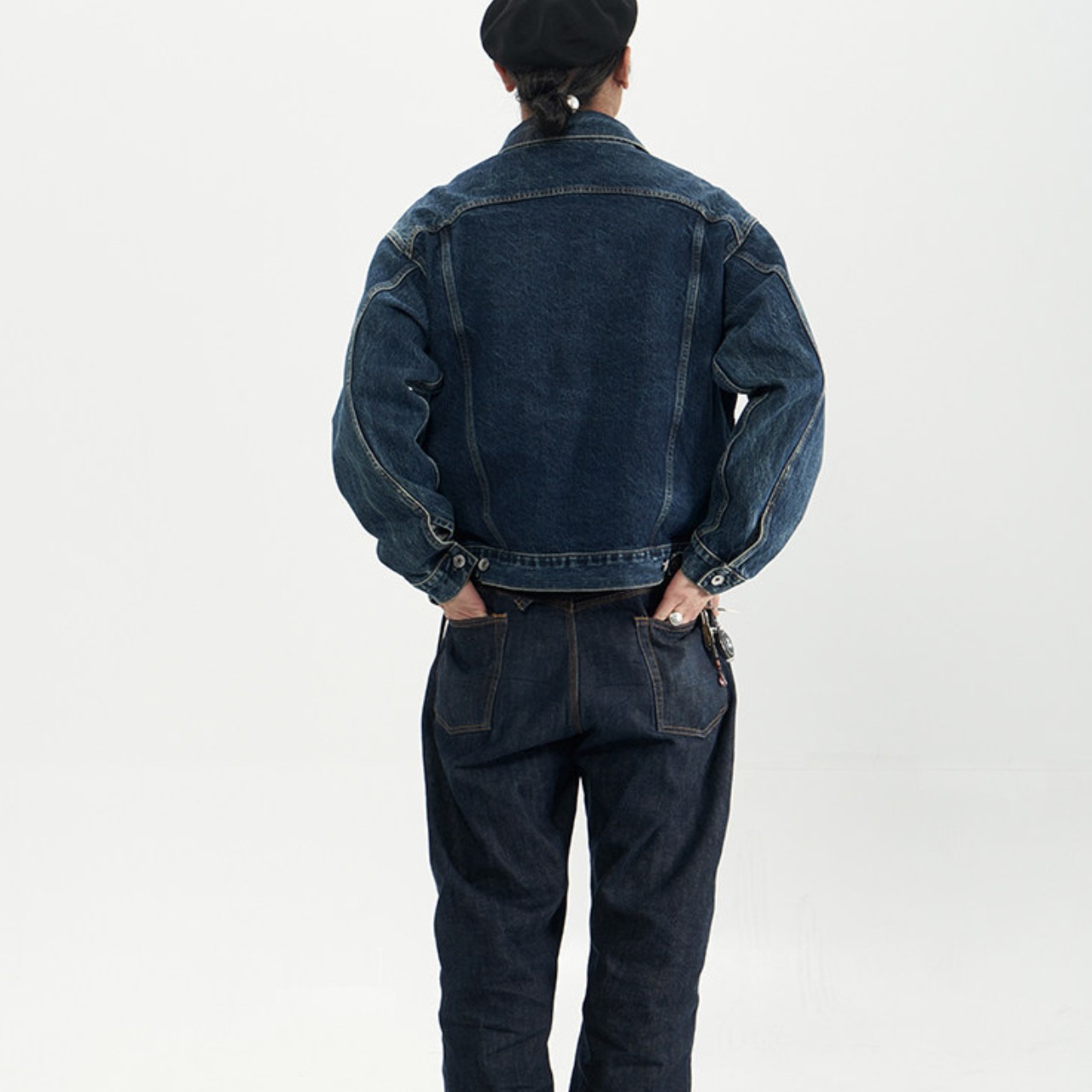 ヴィンテージ リビルド デニムジャケット K5597 - 6