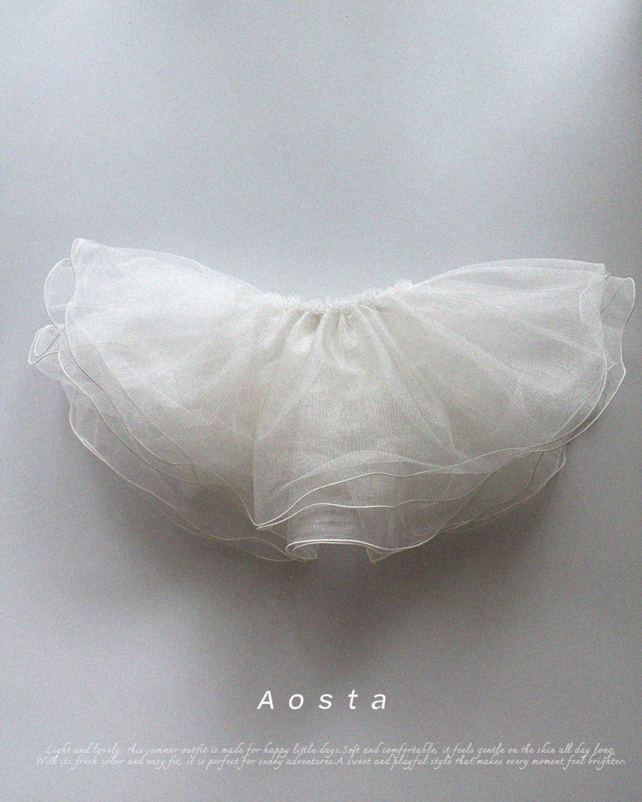 【取寄/韓国直送】Aosta 26/SM レーススカート｜夏服｜韓国子供服