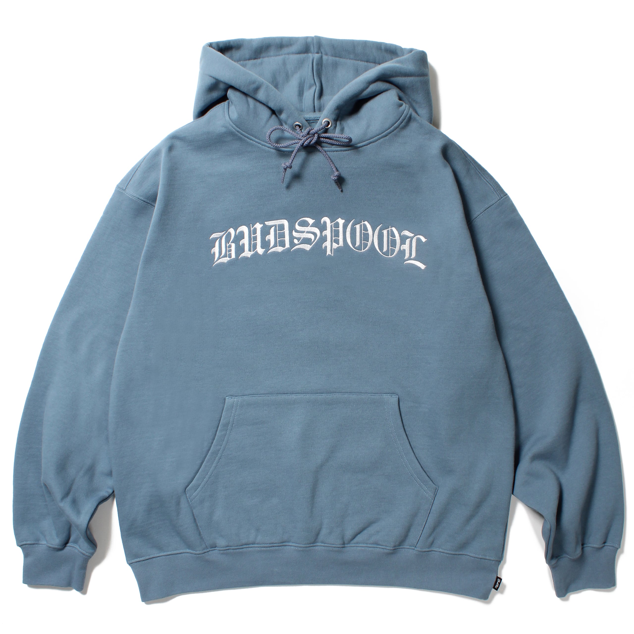 BUDSPOOL【良品】BUDSPOOL LOGO HOODED SWEAT SHIRT - パーカー