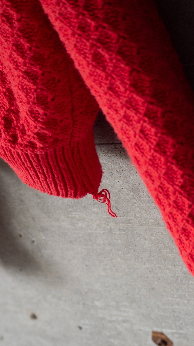 "Lizsport" 1990s Cotton knit cardigan