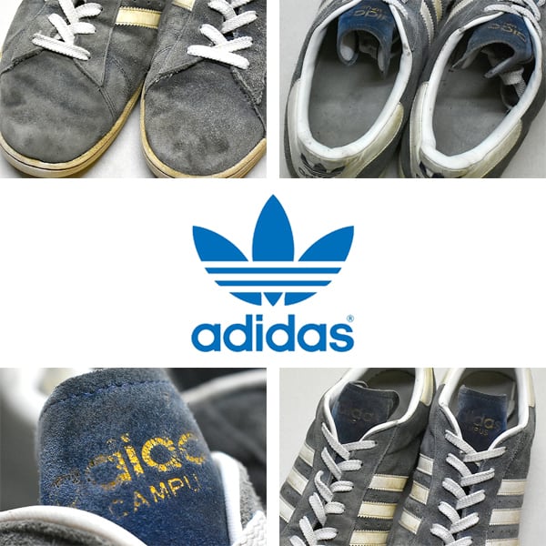 1点物◇アディダスadidas Campusキャンパス2紺スエードスニーカーUS