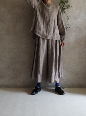 ロングワイドパンツ