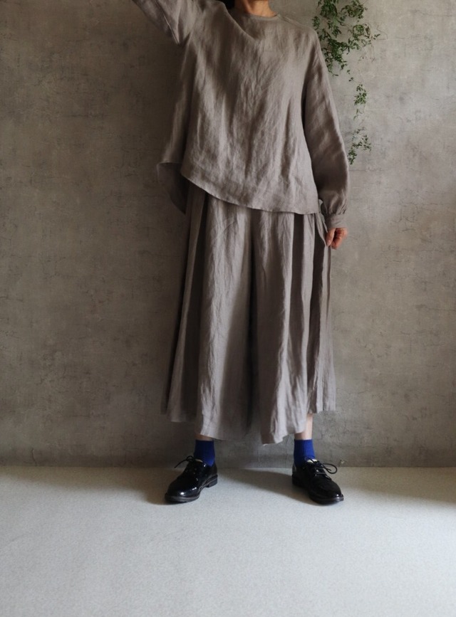 ロングワイドパンツ